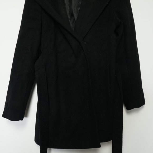 Calvin Klein Black Trench Coat - Picture 4 of 4